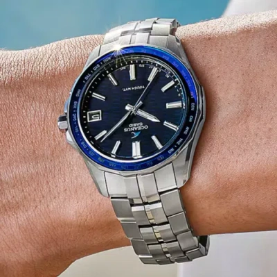 Pre-owned Casio Oceanus Ocw-s400-2ajf Oceanus Manta Ocw-s400 Japan Import