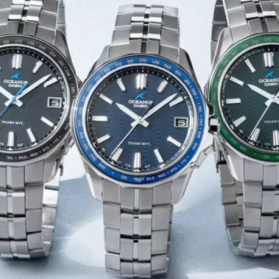 Pre-owned Casio Oceanus Ocw-s400-2ajf Oceanus Manta Ocw-s400 Japan Import