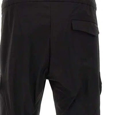 Pre-owned Herno Nylon Dive Cargo Pants In Black