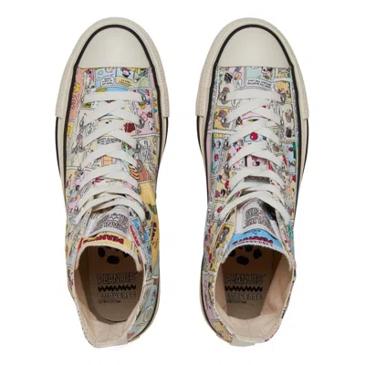 Pre-owned Converse 31310730 Peanuts  All Star Cp Hi Multi (men's) In White
