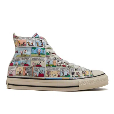 Pre-owned Converse 31310730 Peanuts  All Star Cp Hi Multi (men's) In White