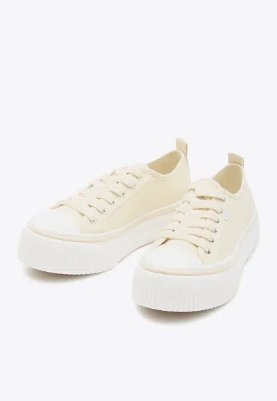 Shop Ami Alexandre Mattiussi 1980 Low-top Sneakers In White