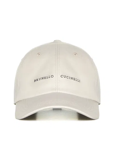 Shop Brunello Cucinelli Hat In Avena