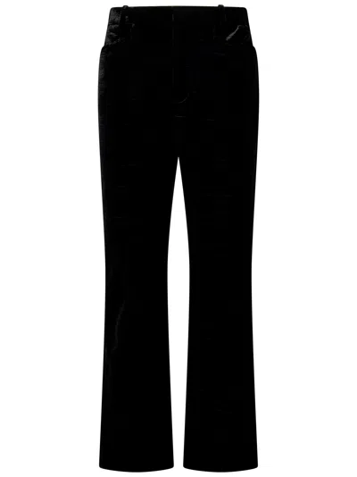 Shop Tom Ford Wallis Trousers In Black