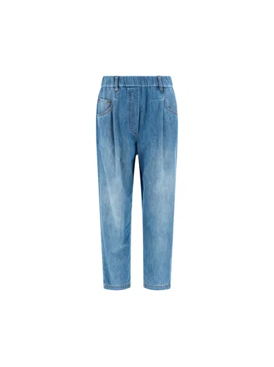 Shop Brunello Cucinelli Jeans In Blue
