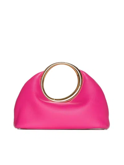 Shop Jacquemus Le Petit Calino Shoulder Bag In Rosa