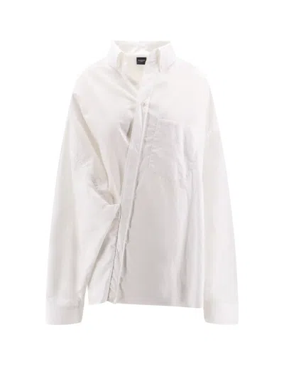 Shop Balenciaga Shirt In White
