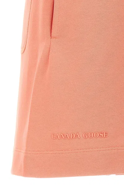 Shop Canada Goose Women 'muskoka' Bermuda Shorts In Pink