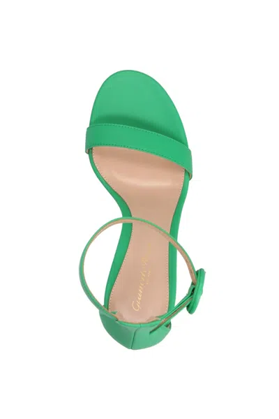 Shop Gianvito Rossi Women 'portofino' Sandals In Green