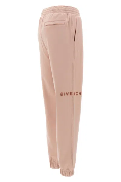 Shop Givenchy Women Logo Joggers In Pink