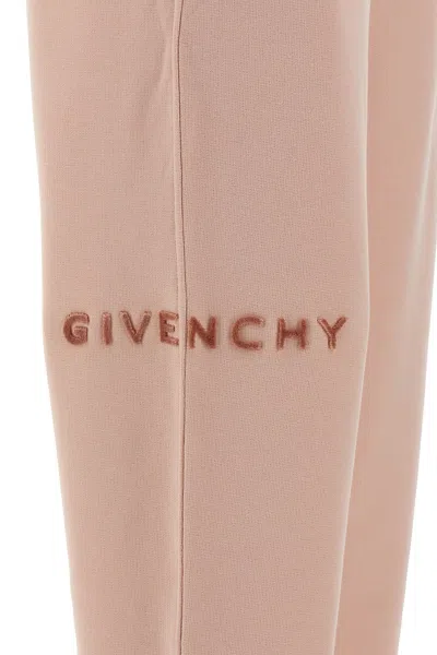 Shop Givenchy Women Logo Joggers In Pink