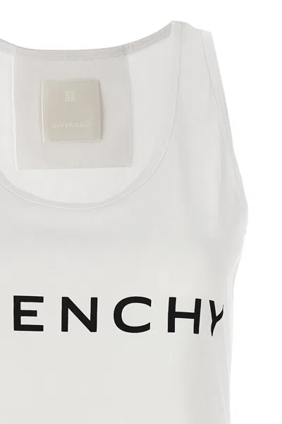 Shop Givenchy Women Logo Print Tank Top In Multicolor