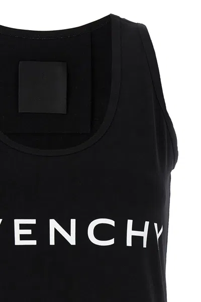Shop Givenchy Women Logo Print Tank Top In Multicolor