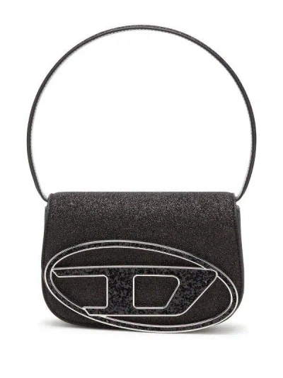 Shop Diesel Handbags In Black