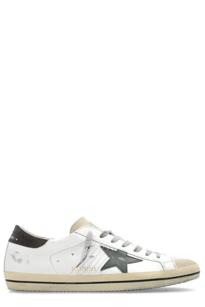 Shop Golden Goose Deluxe Brand Star Patch Low In White