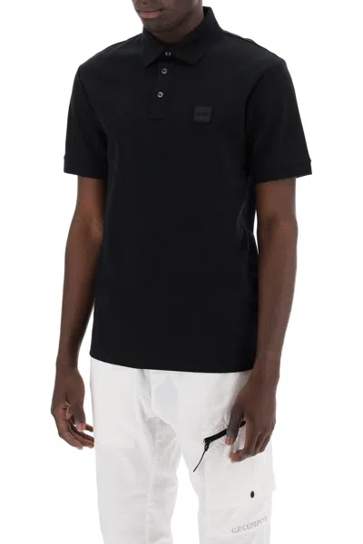 Shop Hugo Boss Boss Mercerized Cotton Polo Shirt