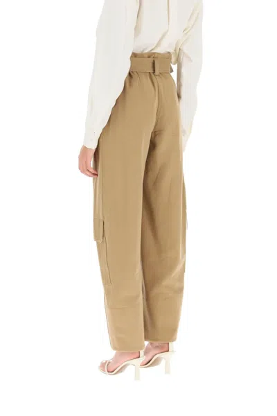 Shop Low Classic Cargo Pants With Matching Belt