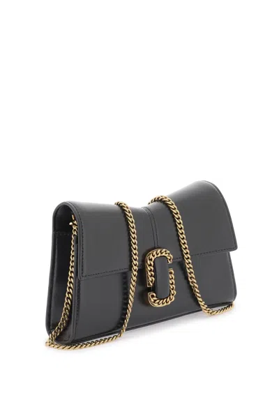 Shop Marc Jacobs The Mini Shoulder Bag With St. Marc Chain Wallet