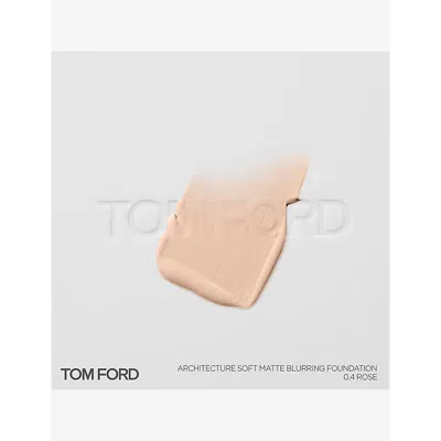 Tom Ford 0.4 Rose Architecture Soft Matte Blurring Foundation In 0.4 Rose