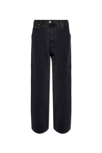 Shop Jacquemus Nimes Jeans In Black