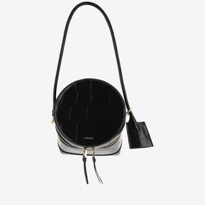 Shop Jacquemus Le Vanito Bag In Black