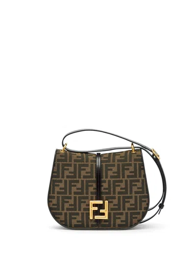 Shop Fendi Shoulder Bag In Tab.mr+eban