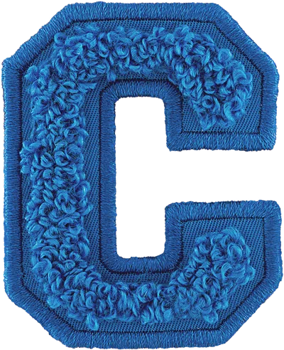 Shop Stoney Clover Lane Berry Blue Letter Patch