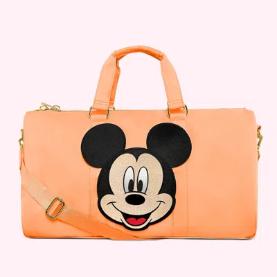 Shop Stoney Clover Lane Classic Peach Duffle With Jumbo Mickey Patch