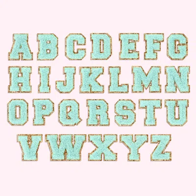 Shop Stoney Clover Lane Cotton Candy Mini Glitter Varsity Letter Patch