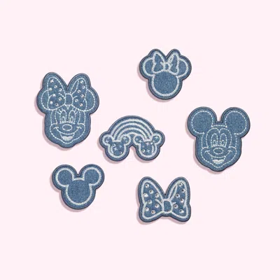 Stoney Clover Lane Denim Mickey Mouse Face Patch
