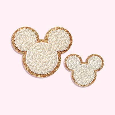 Stoney Clover Lane Disney Mickey Mouse Large Glitter Pearl Patch