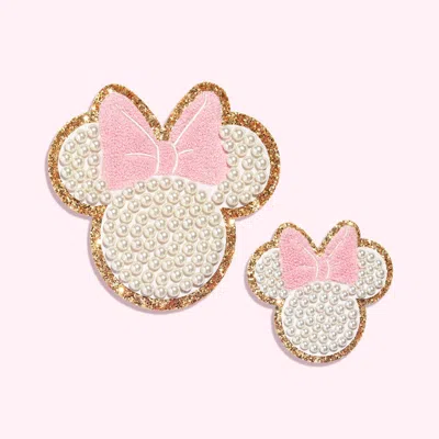 Shop Stoney Clover Lane Disney Minnie Mouse Large Glitter Pearl Patch