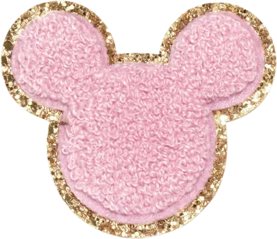 Stoney Clover Lane Flamingo Disney Mickey Mouse Glitter Patch