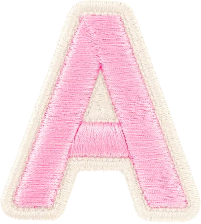 Shop Stoney Clover Lane Flamingo Rolled Embroidery Letter Patch