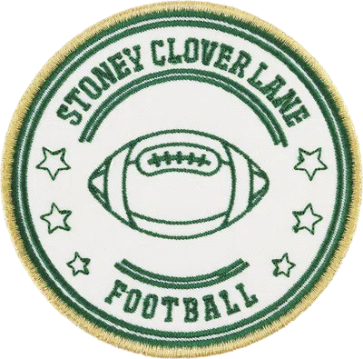 Shop Stoney Clover Lane Football Crest Patch