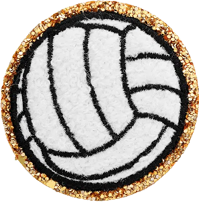 Stoney Clover Lane Glitter Varsity Volleyball Patch
