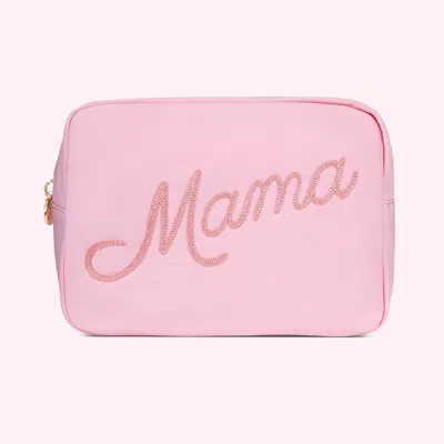 Stoney Clover Lane Hand Embroidered Mama Large Pouch
