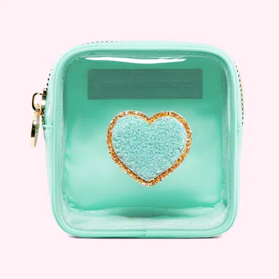 Shop Stoney Clover Lane Heart Clear Front Mini Pouch