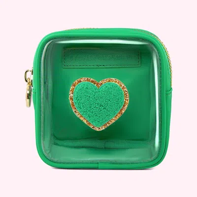Stoney Clover Lane Heart Clear Front Mini Pouch