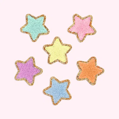 Stoney Clover Lane Park & Beach Glitter Varsity Star Patch Set