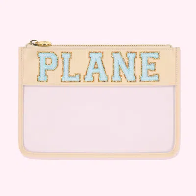 Shop Stoney Clover Lane Plane Clear Flat Pouch