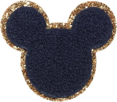 Stoney Clover Lane Sapphire Disney Mickey Mouse Glitter Patch