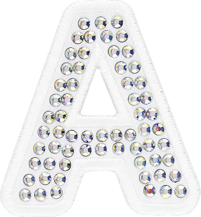 Stoney Clover Lane Sparkle Letter Patch