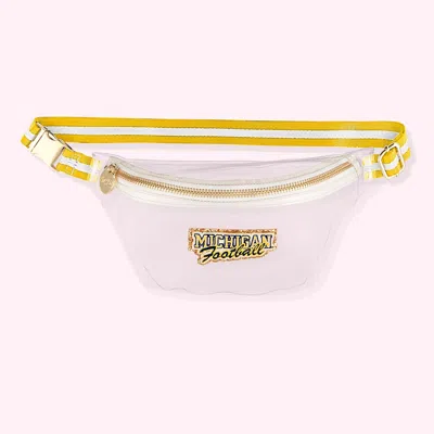 Shop Stoney Clover Lane University Of Michigan Clear Fanny Pack