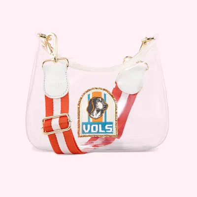 Shop Stoney Clover Lane University Of Tennessee Clear Curved Crossbody Bag