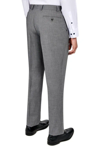 Wrk Best Solid Slim Fit Suit In Charcoal