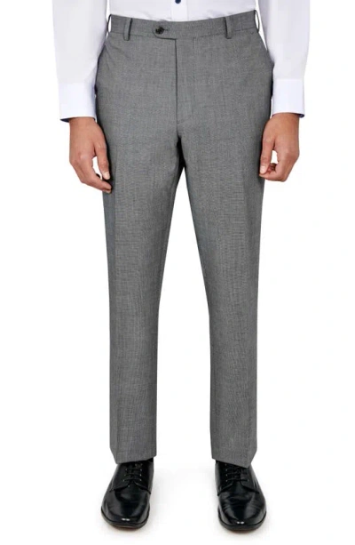 Wrk Best Solid Slim Fit Suit In Charcoal