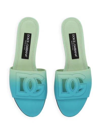 Shop Dolce & Gabbana Sandals In Green