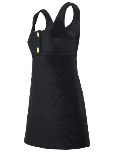 Shop Patou Black Cotton Dress