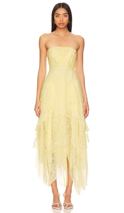Shop Free People Sheer Bliss Maxi Dress In Anise Flower